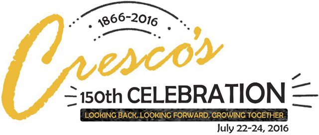 Cresco 150th color logo