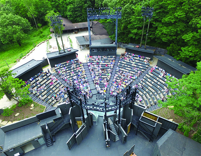 American Players Theatre's outdoor amphitheater, Hill Theatre