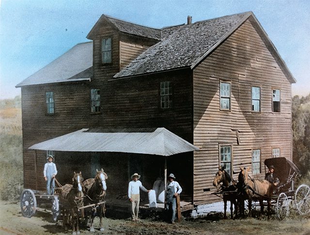 Springwater Mill Historic Photo