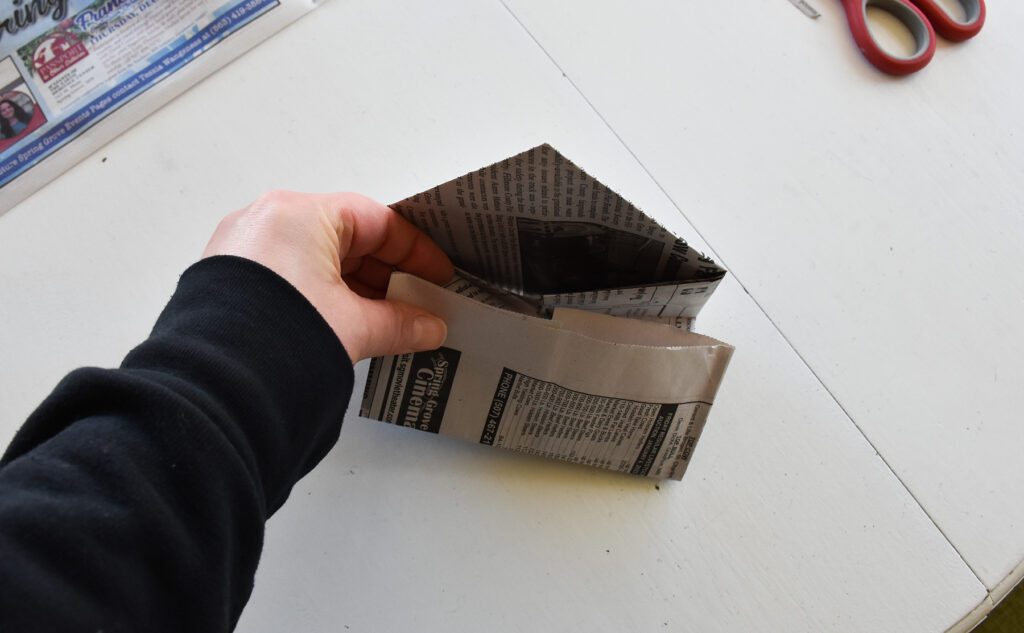 How to make Paper Seed Starter Boxes