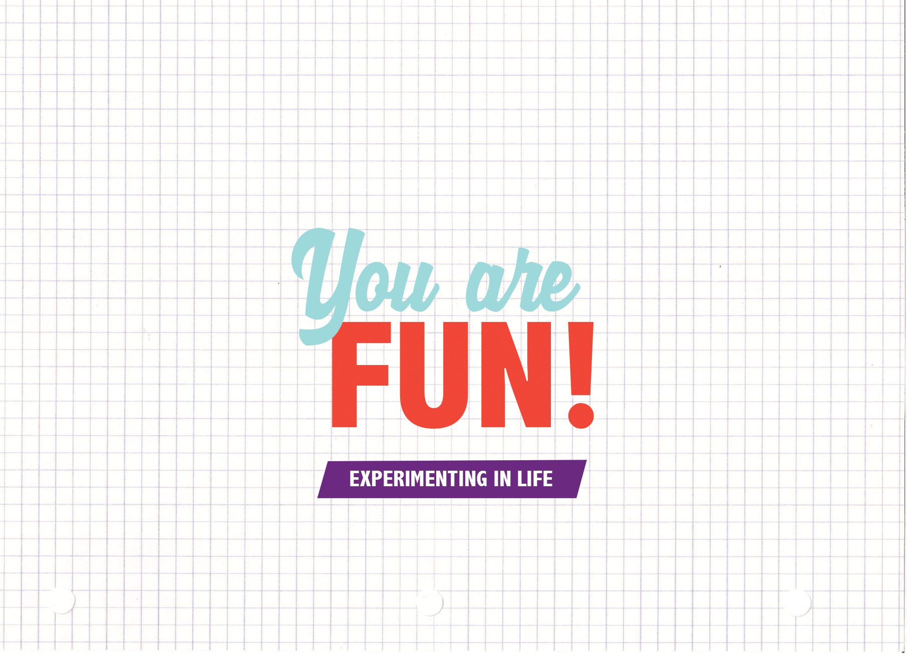 You are Fun: Experimenting in Life Infographic