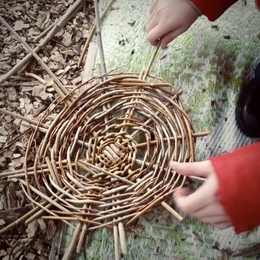 weaving with natural materials